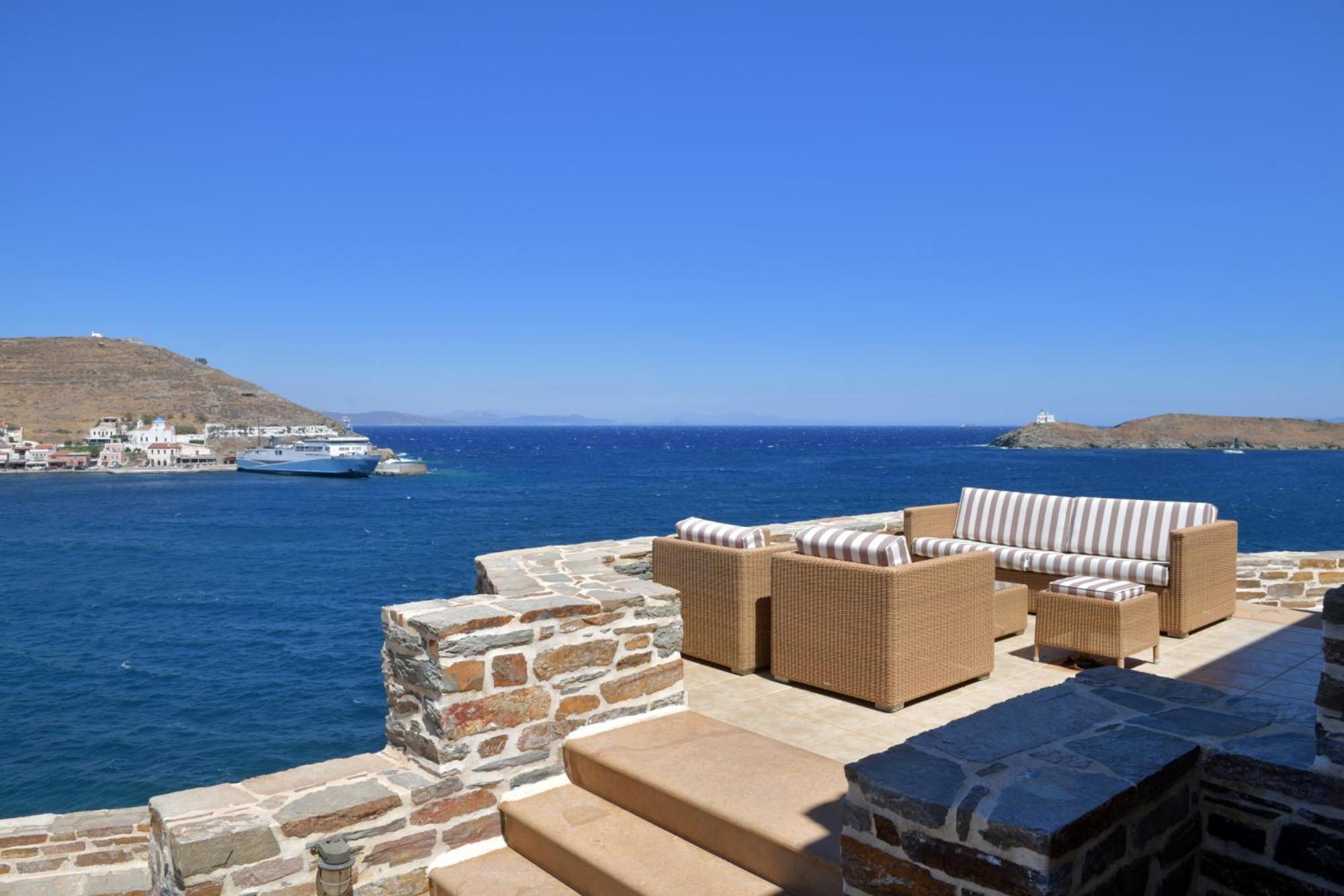 Keos By The Sea Hotel Korissia  Bagian luar foto