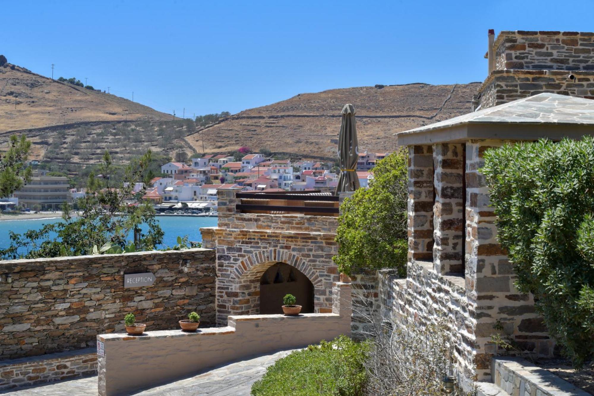 Keos By The Sea Hotel Korissia  Bagian luar foto